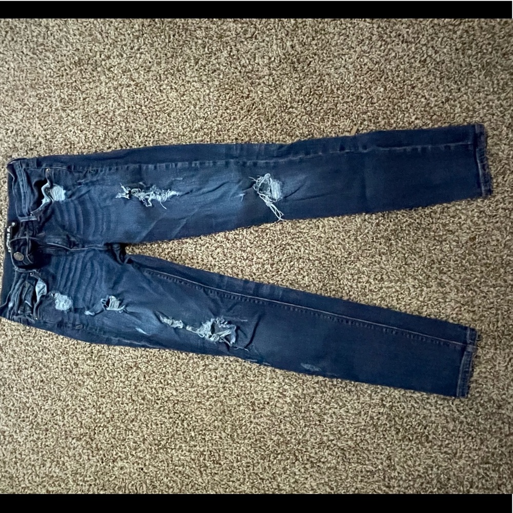 distressed express leggings